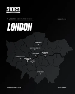 Sides location in London